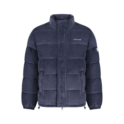 Windbreaker Jacket by Guess Jeans for men in polyester blue features an magnificent silhouette, showcasing the sophisticated and functional pockets & windproof for a premium, magnificent look.