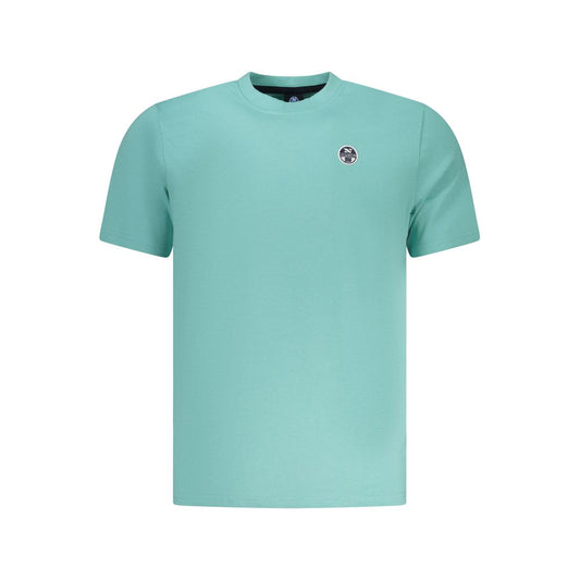T-Shirt by North Sails for men in cotton azzurro & print showcases a unassuming silhouette, artfully detailed with a refined crew neckline and unassuming for a sophisticated, contemporary look.