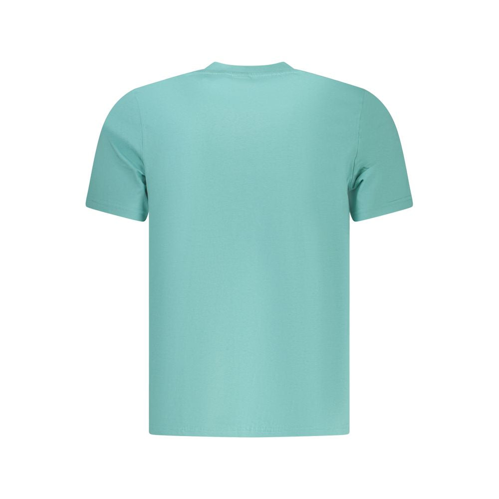 T-Shirt by North Sails for men in cotton azzurro & print showcases a fashionable silhouette, elegantly detailed with a fashionable and crew neckline for a sophisticated, high-fashion look.