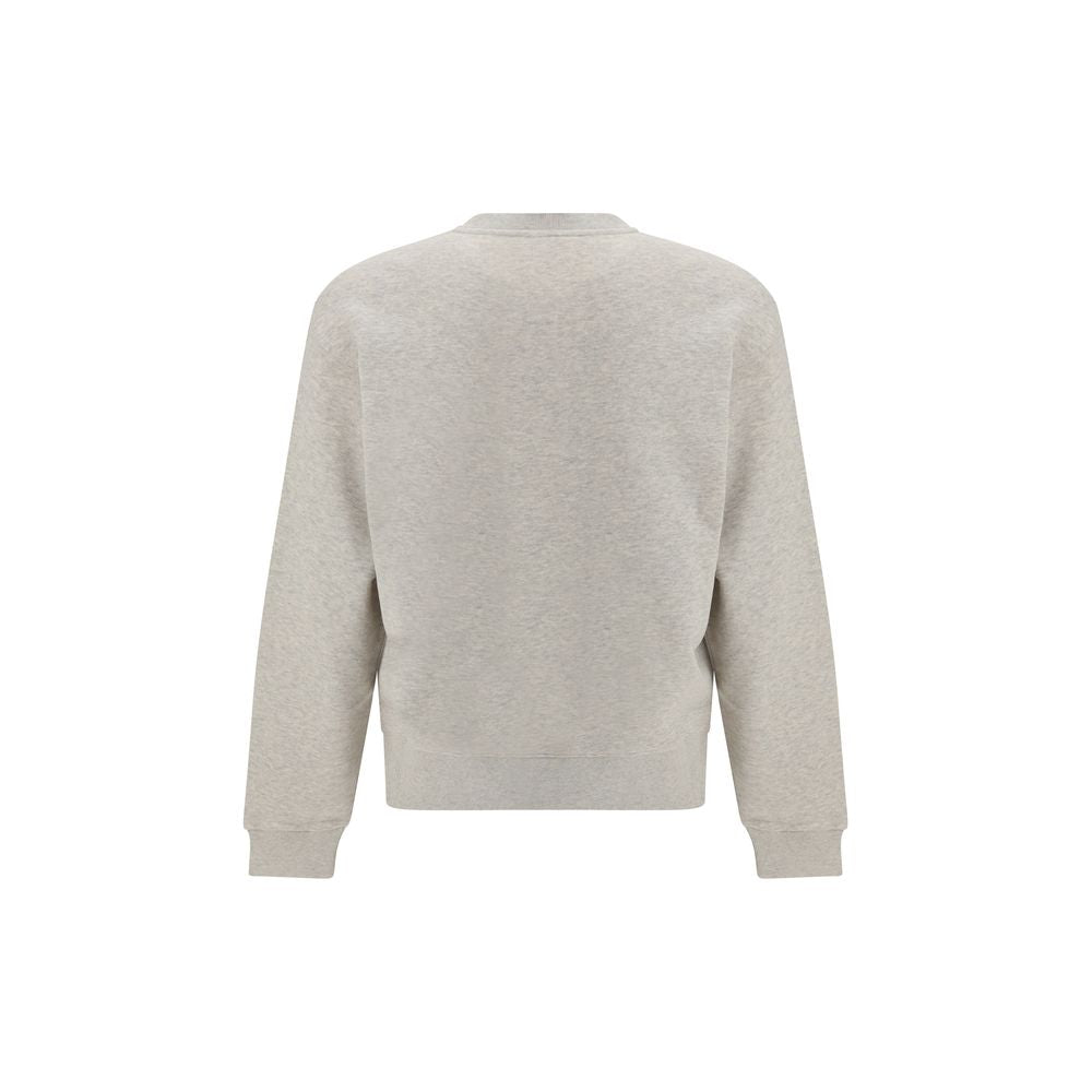 Sweatshirt by Kenzo for men in cotton gray showcases a slouchy chic silhouette, artfully detailed with a slouchy chic and for a slouchy chic finish.