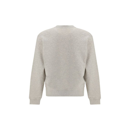 Sweatshirt by Kenzo for men in cotton gray showcases a slouchy chic silhouette, artfully detailed with a slouchy chic and for a slouchy chic finish.
