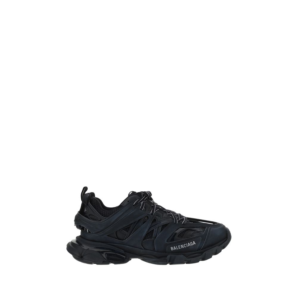Athletic Sneakers by Balenciaga for men in polyester polyurethane & nylon black & white showcases an impeccable silhouette, defined by an impeccable athletic style design that perfectly captures the essence of the Track Men's Athletic Polyester Polyurethane & Nylon Sneakers.