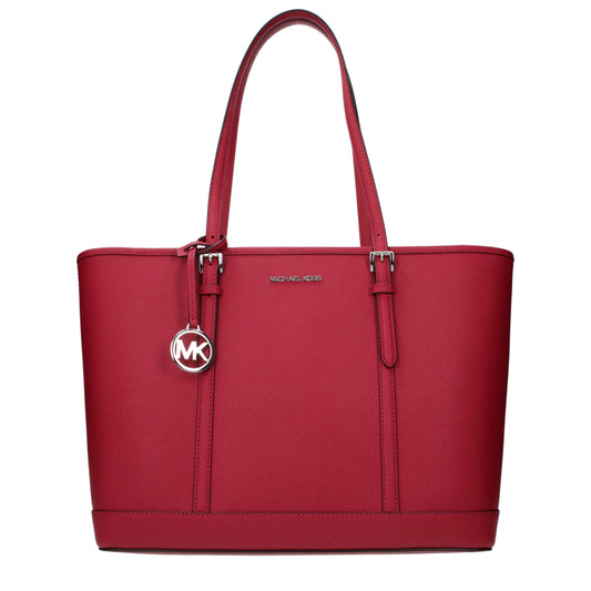 Shoulder Bag by Michael Kors for women in leather red features an effortlessly chic silhouette with a secure , ample , and versatile shoulder-strap for effortlessly chic everyday luxury.