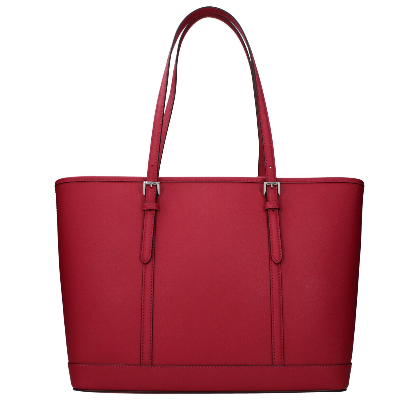 Shoulder Bag by Michael Kors for women in leather red features a effortless chic silhouette with a secure , ample , and versatile shoulder-strap for a effortless chic finish.
