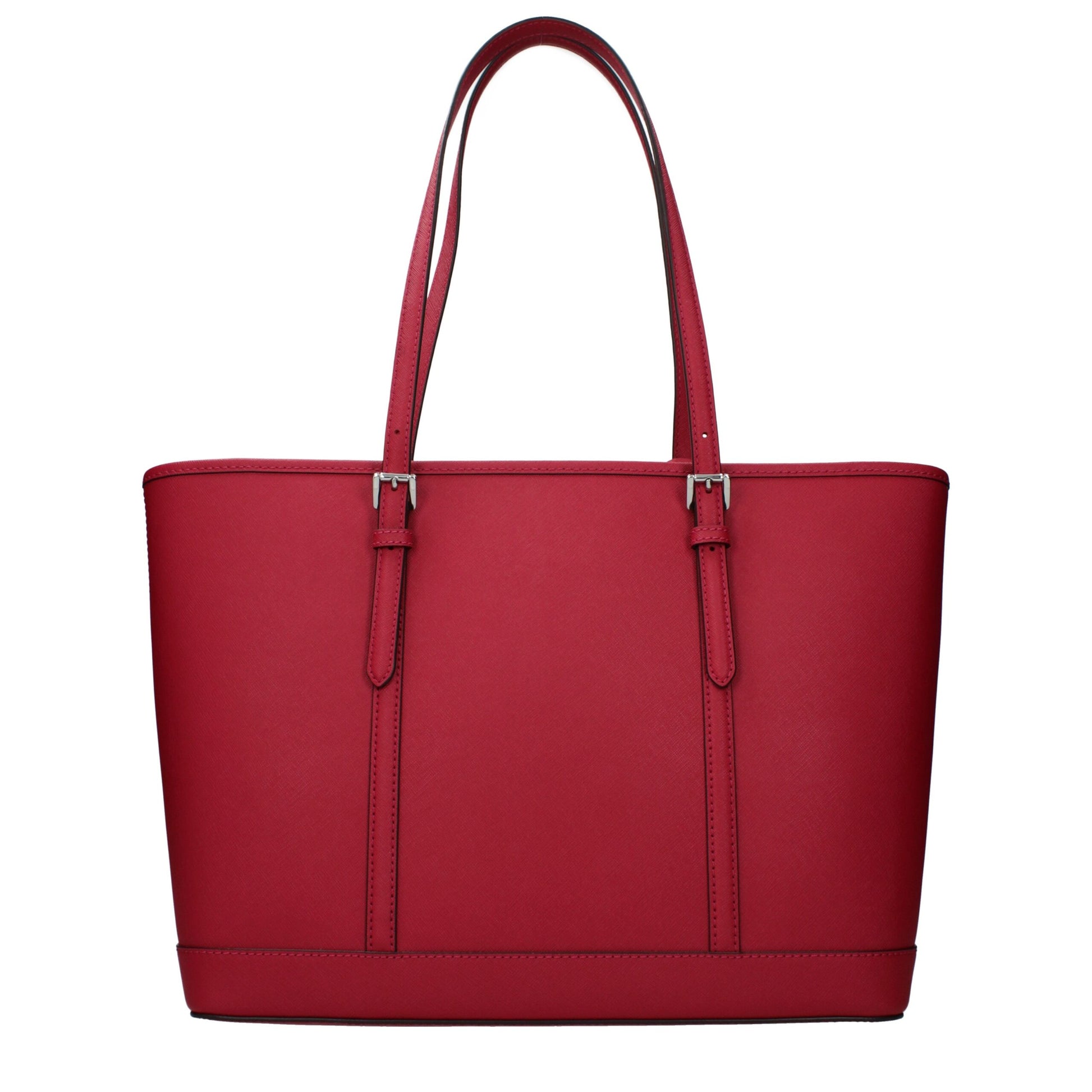 Shoulder Bag by Michael Kors for women in leather red features a effortless chic silhouette with a secure , ample , and versatile shoulder-strap for a effortless chic finish.