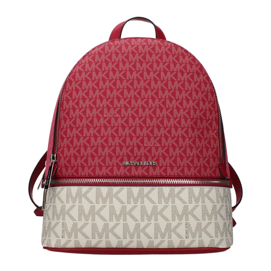 Backpack by Michael Kors for women in fabric beige presents a stately Fabric Backpack design, showcasing a secure with ample and versatile backpack-strap & adjustable-strap for a stately finish.