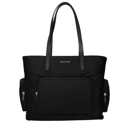 Shoulder Bag by Michael Kors for women in fabric black features an effortlessly chic silhouette with a secure , ample , and versatile shoulder-strap for effortlessly chic everyday luxury.