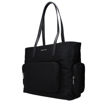 Shoulder Bag by Michael Kors for women in fabric black showcases a statuesque silhouette, artfully detailed with a secure , organized , and versatile shoulder-strap for a statuesque look.