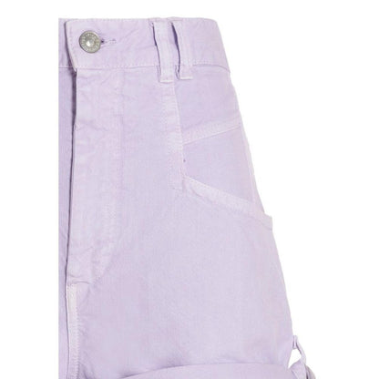 Short Trousers by Isabel Marant for women in cotton multicolor features an effortless chic silhouette, meticulously tailored with a sophisticated , short, and for a effortless chic finish.