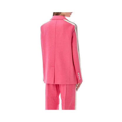 Blazer by Palm Angels for women in wool multicolor features an stylish silhouette, showcasing a sophisticated and stylish for a truly stylish finish.
