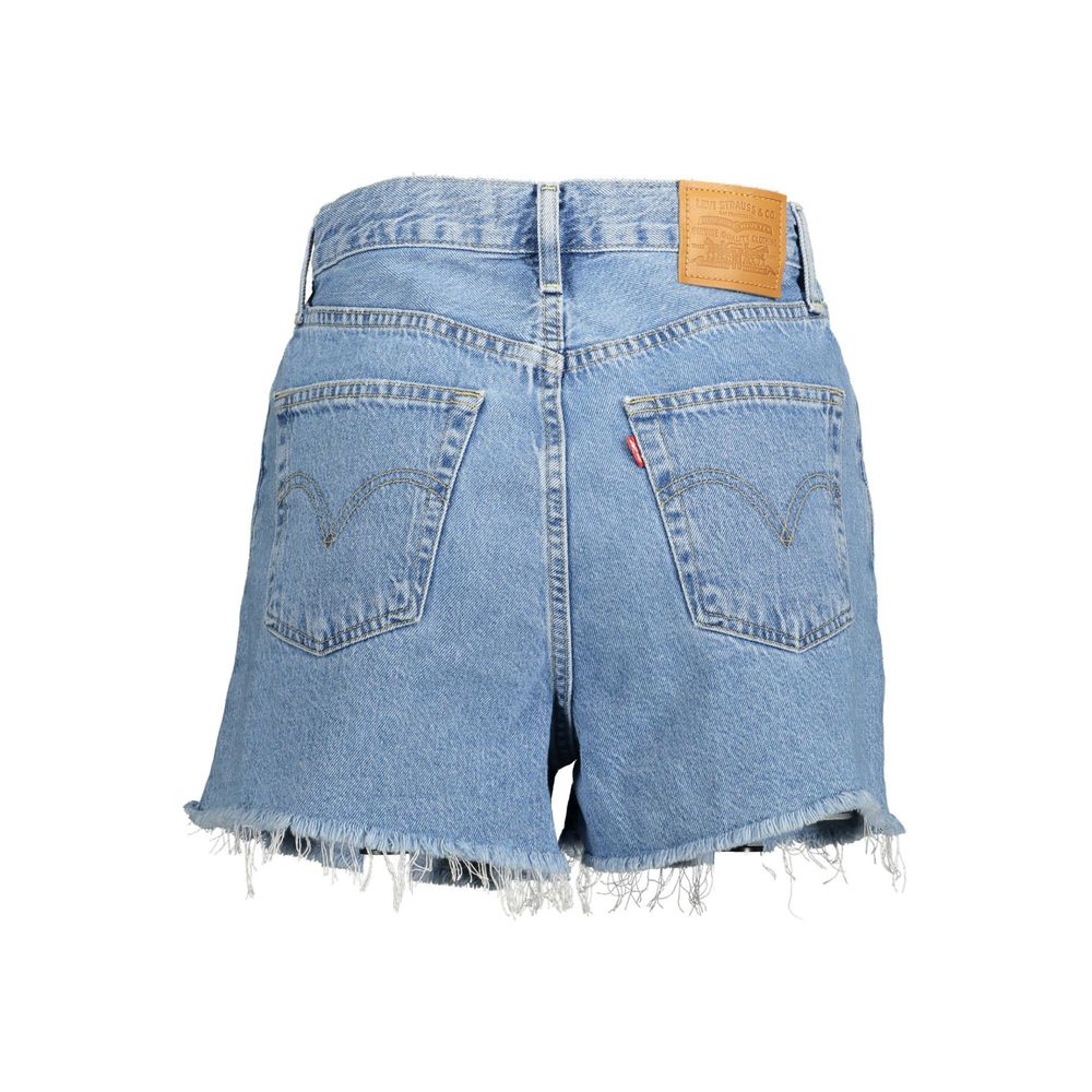Denim Shorts by Levi's for women in lyocell & denim cotton light-blue features an unrivaled comfort and short with an unrivaled comfort .