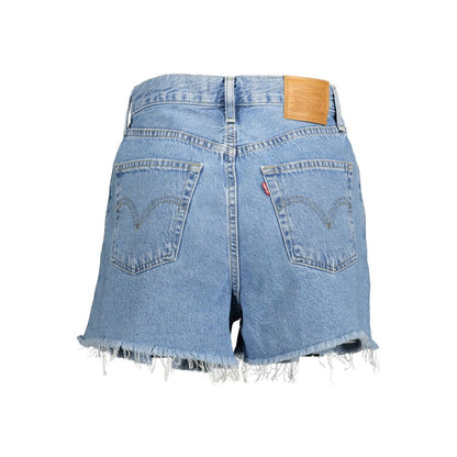Denim Shorts by Levi's for women in lyocell & denim cotton light-blue features an unrivaled comfort and short with an unrivaled comfort .