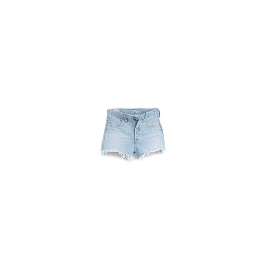 Denim Shorts by Levi's for women in denim cotton blue presents a contemporary silhouette, featuring a contemporary and short with a contemporary for a sophisticated summer look.
