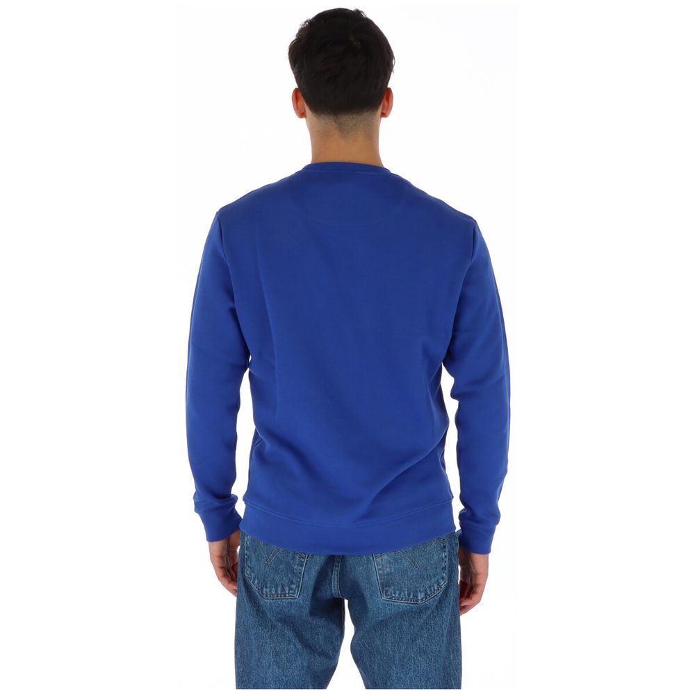 Sweatshirt by North Sails for men in cotton polyester blue features an provocated silhouette, detailed with a provocated and a refined for a sophisticated aesthetic.