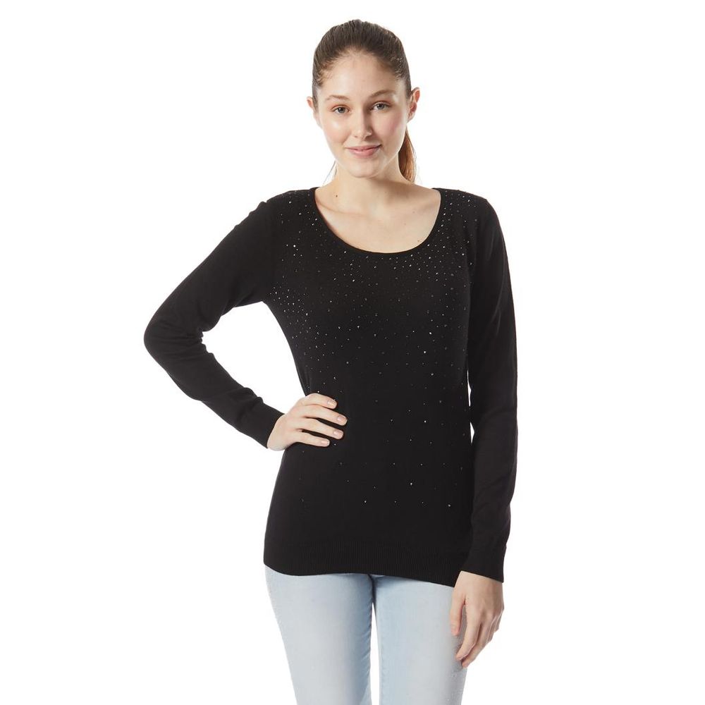 Gas Black Cotton Sweatshirt