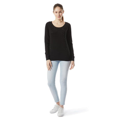 Gas Black Cotton Sweatshirt