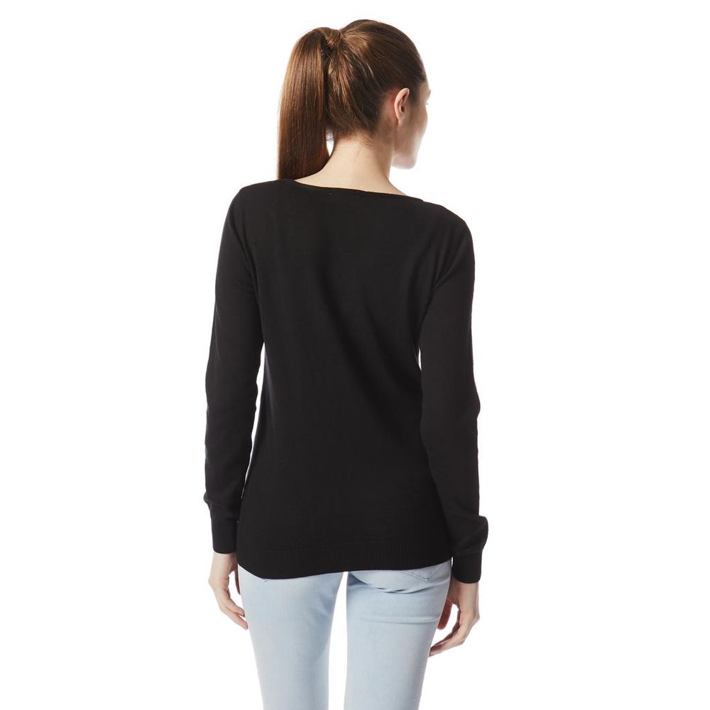 Gas Black Cotton Sweatshirt