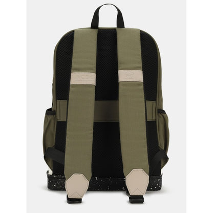 La Martina Cotton Polyester Canvas Rucksack Backpack - Bicolour Green