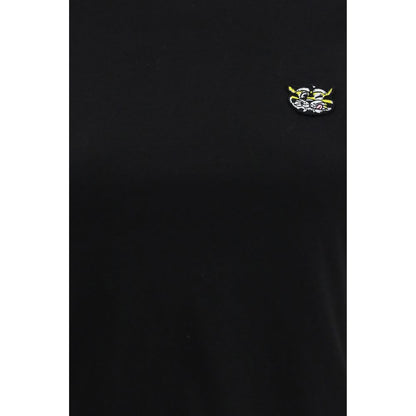 T-Shirt by Kenzo for women in cotton black & signature features a plush silhouette, showcasing a sophisticated and for a truly plush finish.