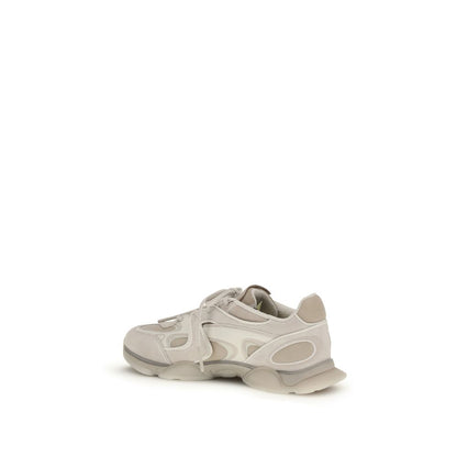 Axel Arigato Men's Chunky Bos Taurus Calf Suede Leather Sneakers - White