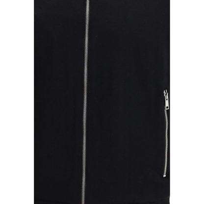Bomber Jacket by Prada for men in virgin wool & polyamide black & signature presents a effortlessly chic silhouette, showcasing a sophisticated stand-collar neckline and premium pockets for a truly effortlessly chic finish.