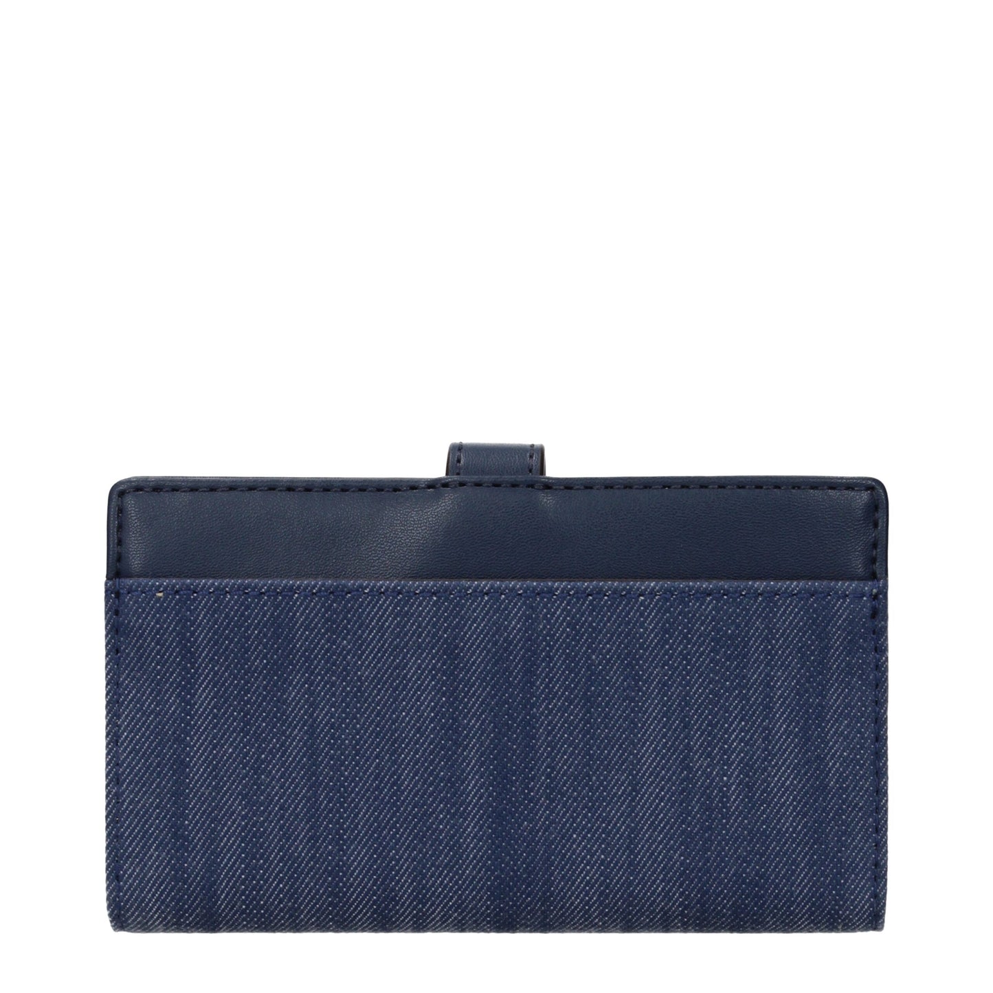Wallet by Michael Kors for women in fabric blue showcases a refined silhouette, artfully detailed with the signature style of the Fabric Wallet and functional .