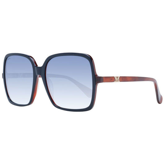 Max Mara Square Gradient Medium-Tint Plastic Sunglasses - Blue