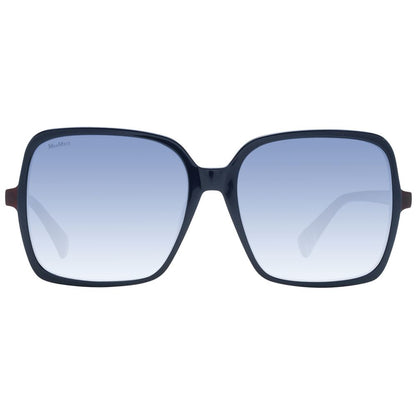 Max Mara Square Gradient Medium-Tint Plastic Sunglasses - Blue