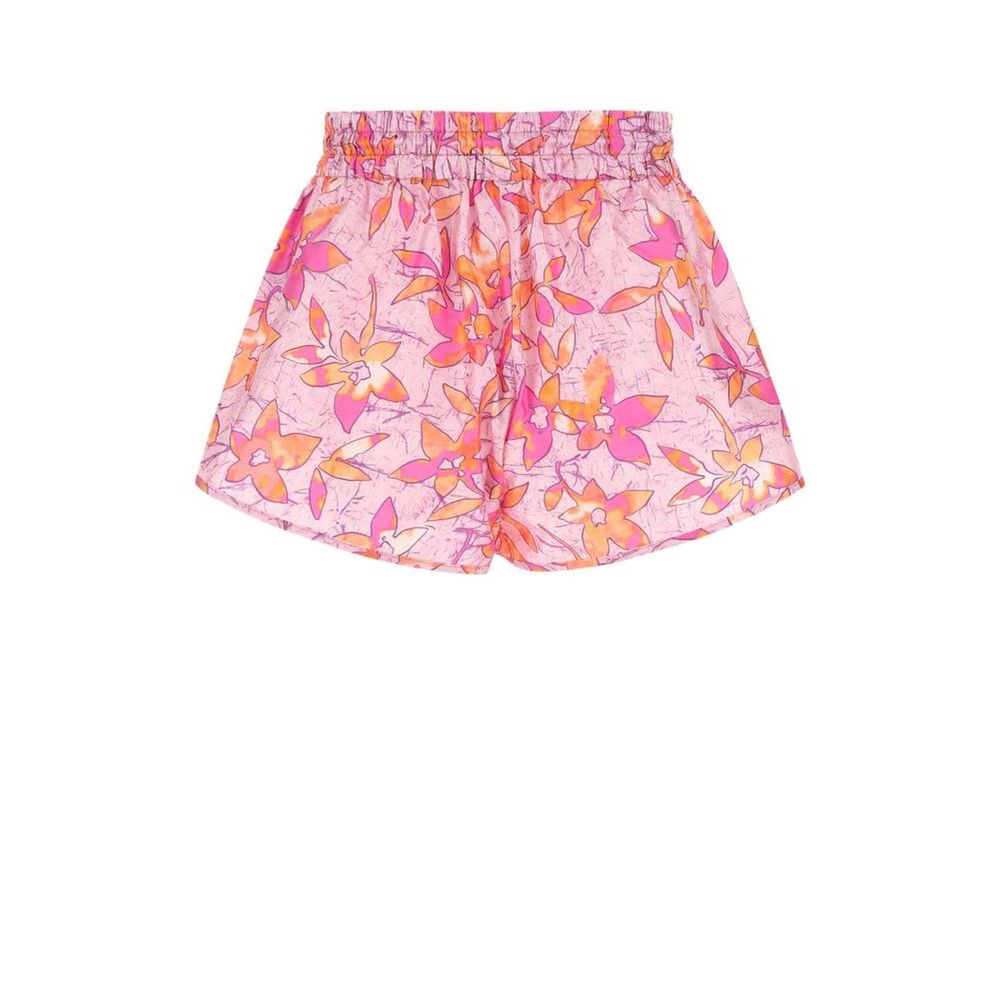 Shorts by Isabel Marant for women in polyamide multicolor features a tailored silhouette with a short and .