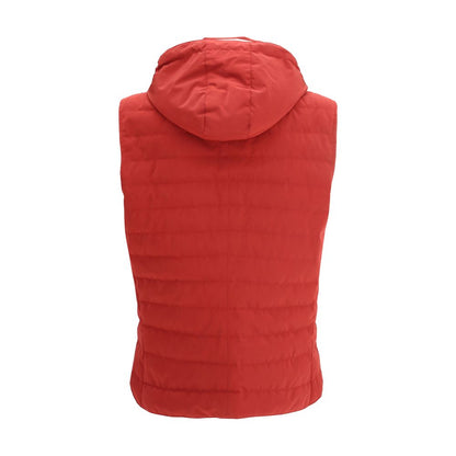 Vest by Brunello Cucinelli for men in polyamide & polyester multicolor features an on trend silhouette, showcasing a sophisticated and premium thermal for a truly on trend finish.
