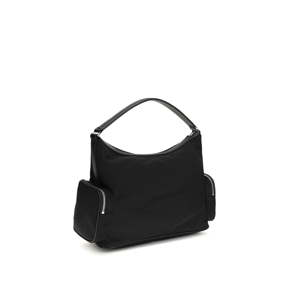 Shoulder Bag by Stella McCartney for women in nylon black features a effortless sophistication silhouette, secured by a with ample and versatile shoulder-strap for a effortless sophistication finish.