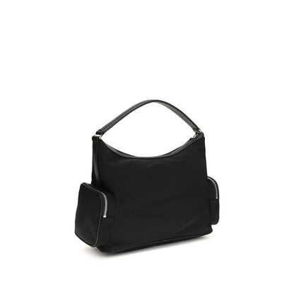 Shoulder Bag by Stella McCartney for women in nylon black features a effortless sophistication silhouette, secured by a with ample and versatile shoulder-strap for a effortless sophistication finish.