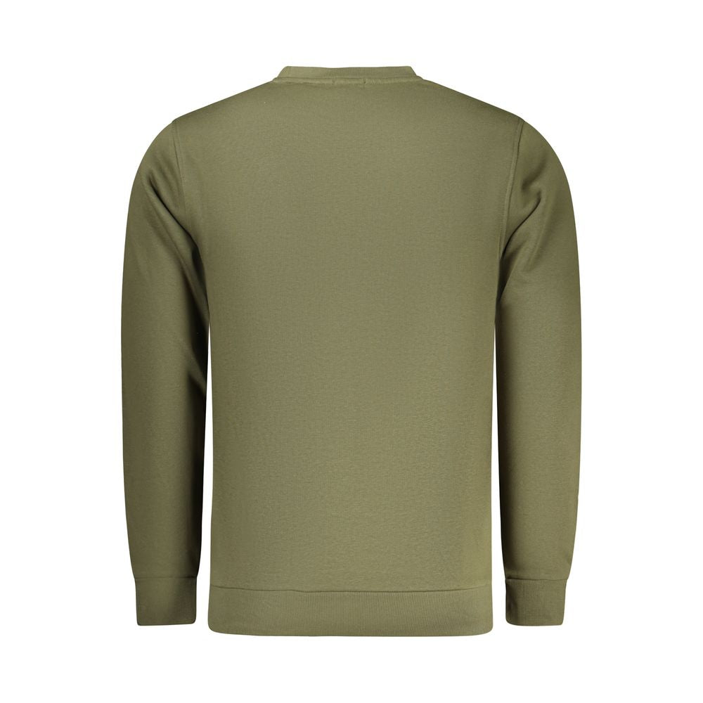 Sweatshirt by Rifle for men in cotton polyester green & print features an provocated silhouette, detailed with a provocated and a refined for a sophisticated aesthetic.
