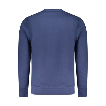 Sweatshirt by Rifle for men in cotton polyester blue & print features an enviable silhouette, showcasing a premium and refined crew neckline for a truly enviable finish.