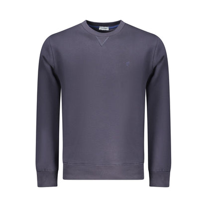 Sweatshirt by Coveri Moving for men in cotton polyester blue features an enviable silhouette, showcasing a premium and refined crew neckline for a truly enviable finish.