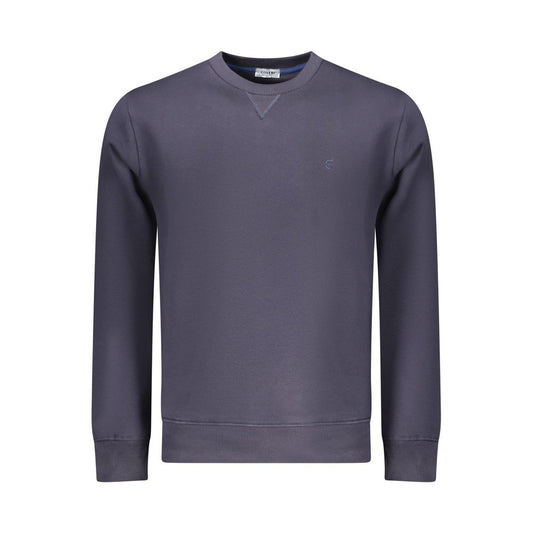 Sweatshirt by Coveri Moving for men in cotton polyester blue features an enviable silhouette, showcasing a premium and refined crew neckline for a truly enviable finish.