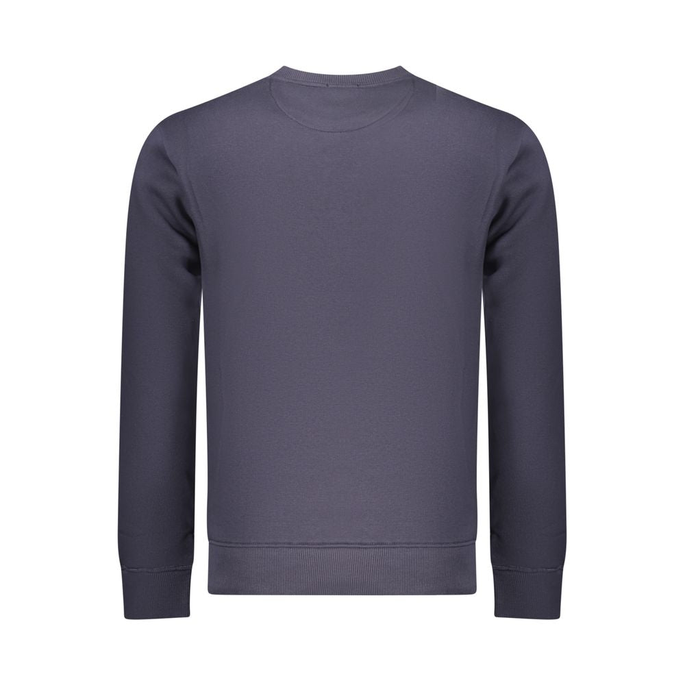 Sweatshirt by Coveri Moving for men in cotton polyester blue presents a smart casual silhouette, featuring a smart casual and for a sophisticated look.