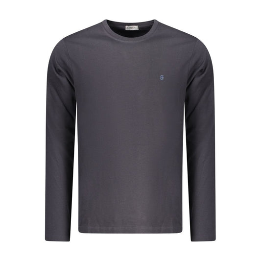 T-Shirt by Coveri Moving for men in cotton blue features an on trend silhouette, perfectly showcasing a on trend long-sleeve and crew neckline for an elevated aesthetic.