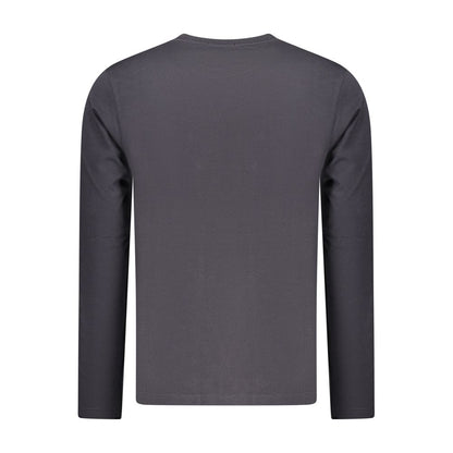T-Shirt by Coveri Moving for men in cotton blue features a plush silhouette, showcasing a sophisticated and for a truly plush finish.