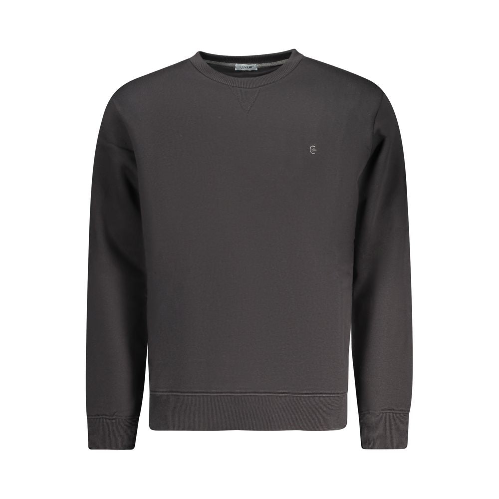 Sweatshirt by Coveri Moving for men in cotton polyester black features a unrivaled silhouette with a refined crew neckline and unrivaled detailing for a sophisticated look.