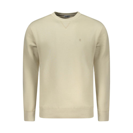 Sweatshirt by Coveri Moving for men in cotton polyester beige showcases a slouchy chic silhouette, artfully detailed with a slouchy chic and for a slouchy chic finish.