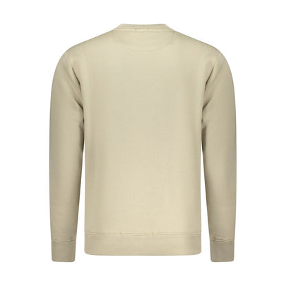 Sweatshirt by Coveri Moving for men in cotton polyester beige features an magnificent silhouette, showcasing a sophisticated and detail for a truly magnificent finish.