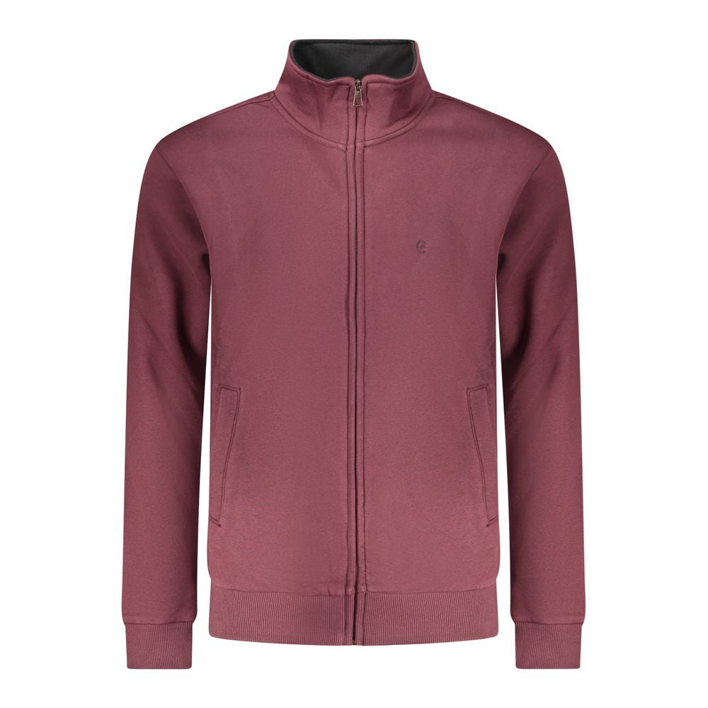 Sweatshirt by Coveri Moving for men in cotton polyester red showcases a slouchy chic silhouette, artfully detailed with a slouchy chic and for a slouchy chic finish.