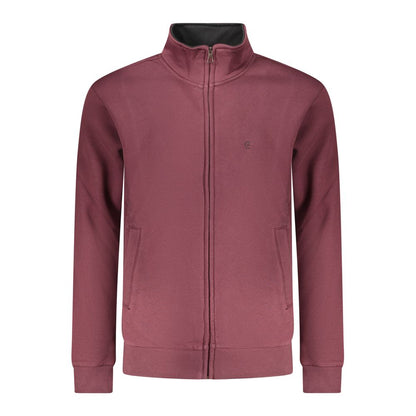 Sweatshirt by Coveri Moving for men in cotton polyester red showcases a slouchy chic silhouette, artfully detailed with a slouchy chic and for a slouchy chic finish.