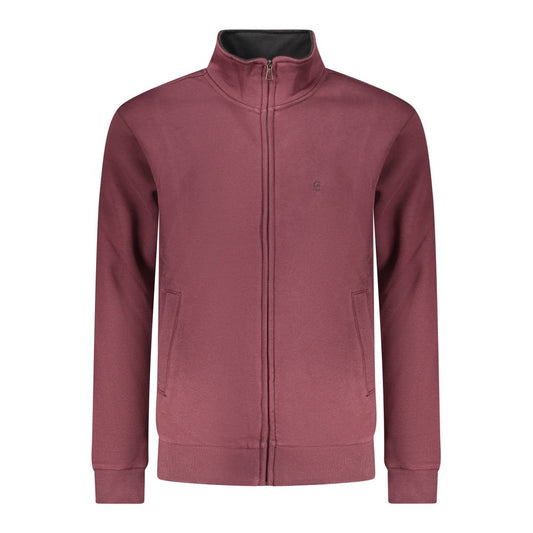 Sweatshirt by Coveri Moving for men in cotton polyester red showcases a slouchy chic silhouette, artfully detailed with a slouchy chic and for a slouchy chic finish.