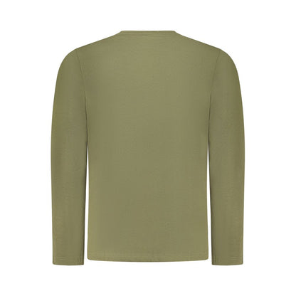 T-Shirt by Coveri Moving for men in cotton green features an edgy silhouette, meticulously detailed with a sophisticated and for a truly edgy finish.