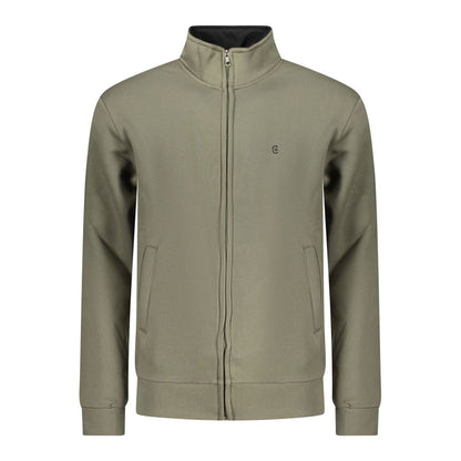 Sweatshirt by Coveri Moving for men in cotton polyester green & signature presents a smart casual silhouette, featuring a smart casual and for a sophisticated look.