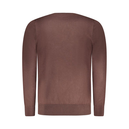 Sweatshirt by Rifle for men in nylon & viscose brown features an provocated silhouette, detailed with a provocated and a refined for a sophisticated aesthetic.