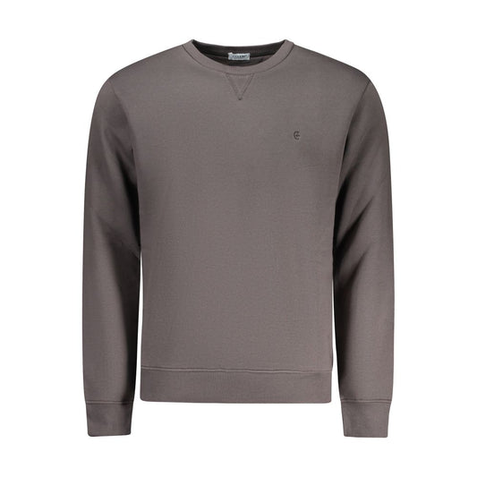 Coveri Moving Men's Crew Neck Cotton Polyester Sweatshirt - Gray