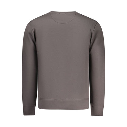 Coveri Moving Men's Crew Neck Cotton Polyester Sweatshirt - Gray
